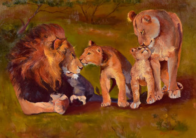 "Семейство лъвове"
